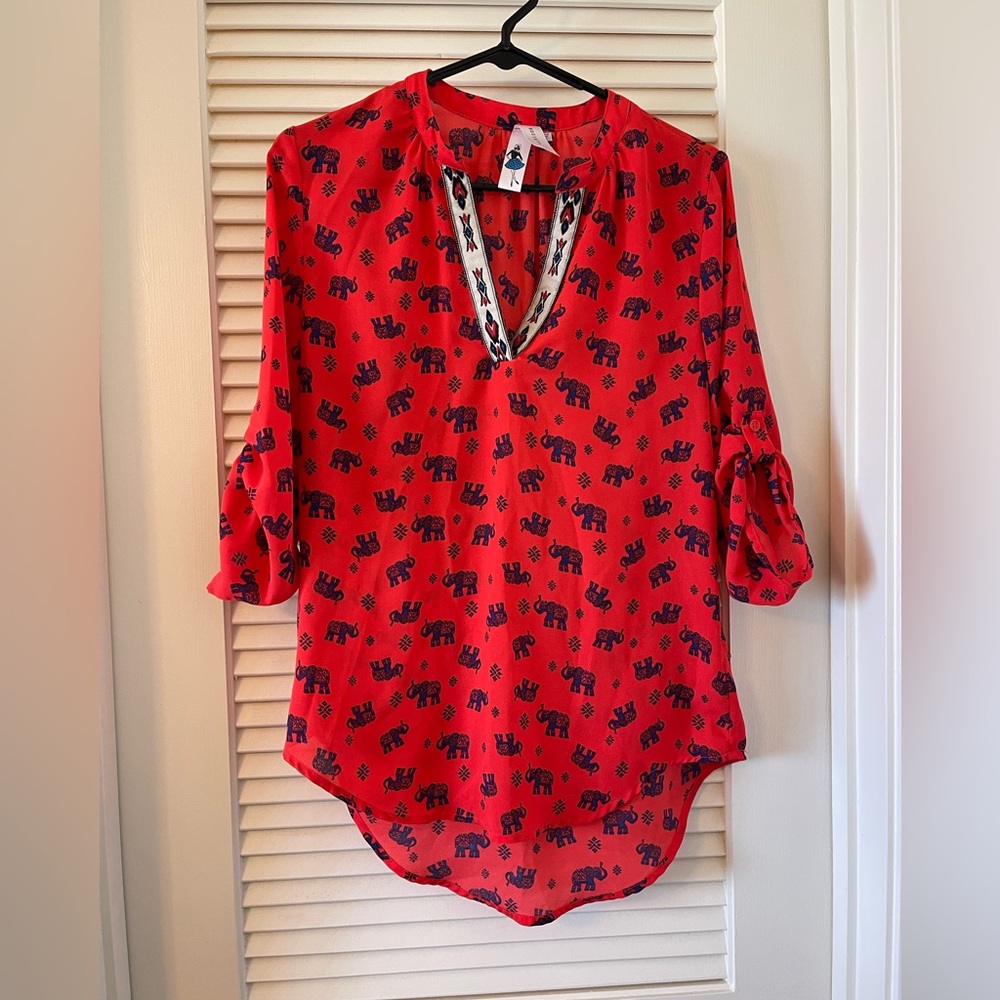 Red Blouse